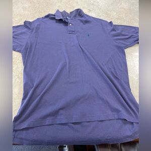 Polo By Ralph Lauren Men's Polo Shirt Size XL Purple 100% Cotton